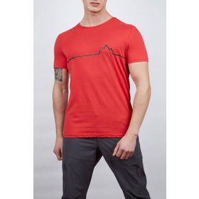 Alpinist Nordic Kırmızı Erkek T-shirt