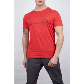 Alpinist Nordic Kırmızı Erkek T-shirt