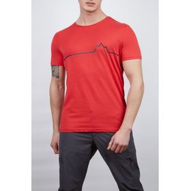 Alpinist Nordic Kırmızı Erkek T-shirt