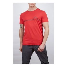 Alpinist Nordic Kırmızı Erkek T-shirt