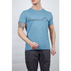 Alpinist Nordic Mavi Erkek T-shirt