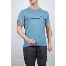 Alpinist Nordic Mavi Erkek T-shirt