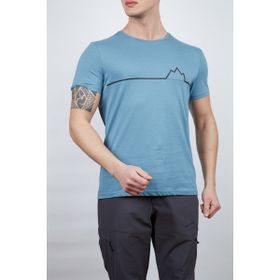 Alpinist Nordic S.Blue 1911 Erkek T-shirt