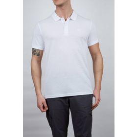 Alpinist Roc Erkek Beyaz Polo T-Shirt