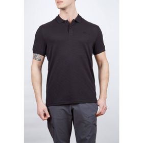 Alpinist Roc Siyah Erkek Polo T-shirt