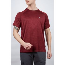 Alpinist Speedwick Move Bordo Erkek T-shirt