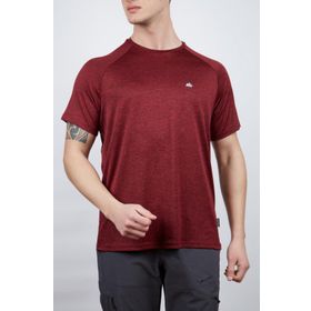 Alpinist Speedwick Move Bordo Erkek T-shirt
