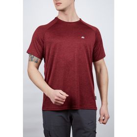 Alpinist Speedwick Move Bordo Erkek T-shirt