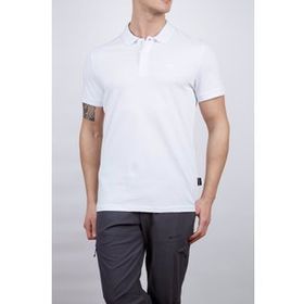 Alpinist Stratus Beyaz Polo Erkek T-shirt