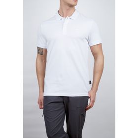 Alpinist Stratus Beyaz Polo Erkek T-shirt
