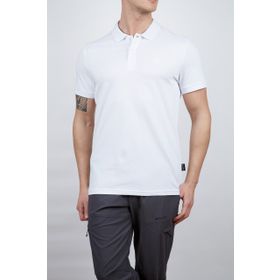 Alpinist Stratus Beyaz Polo Erkek T-shirt