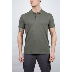 Alpinist Stratus Haki Erkek Polo T-shirt