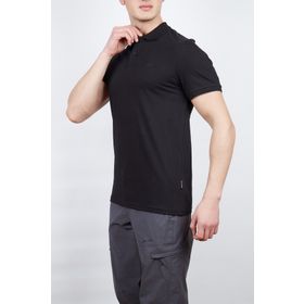 Alpinist Stratus Siyah Erkek Polo T-shirt