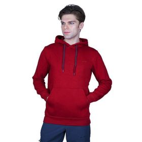 Alpinist Stream Bordo Erkek Kapüşonlu Sweatshirt