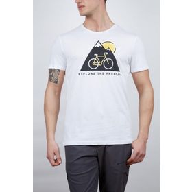 Alpinist Tarius Beyaz Erkek T-shirt