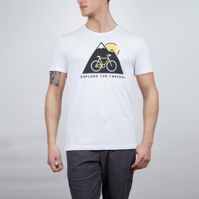 Alpinist Tarius Beyaz Erkek T-shirt