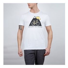 Alpinist Tarius Beyaz Erkek T-shirt