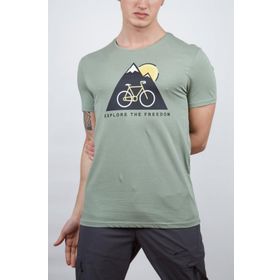 Alpinist Tarius Elma Yeşili Erkek T-shirt