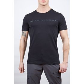 Alpinist Vassi Siyah Erkek T-shirt