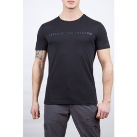 Alpinist Vassi Siyah Erkek T-shirt