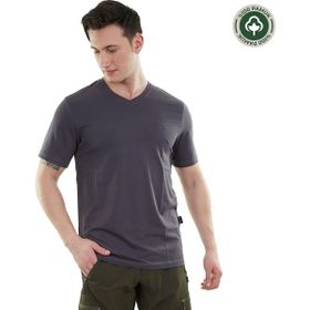 Alpinist Vortex Anrasit V Yaka Erkek T-shirt