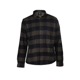 Alpinist Yeşil-Siyah Futura Ekose Erkek Outdoor Gömlek