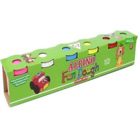 Alpino 100 g DP-000301 6'lı Renkli Oyun Hamuru
