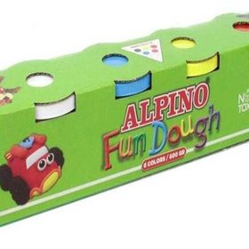 Alpino 100 g DP-000301 6'lı Renkli Oyun Hamuru