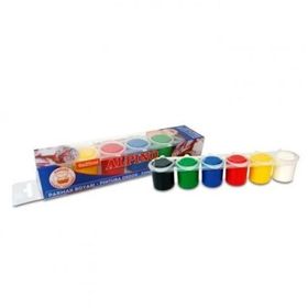 Alpino 25 ml 6 Renk Parmak Boyası