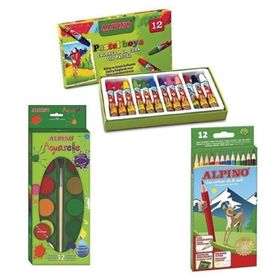 Alpino AL013654 12'li Silinebilir Kuruboya