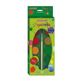Alpıno Alpino Aquarelle Sulu Boya 12 Renk 105012
