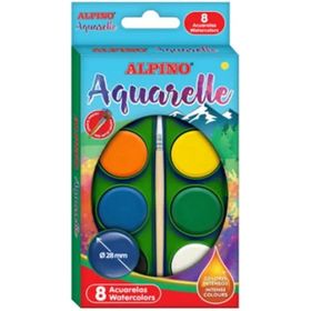 Alpino Aquarelle 8 Renk Sulu Boya