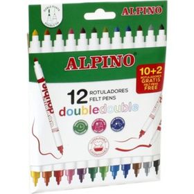 Alpino AR-002013 Çift Taraflı 12 Renk Keçeli Kalem