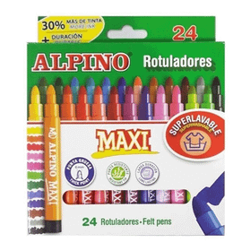Alpino AR-07 Maxi 24'lü Keçeli Kalem
