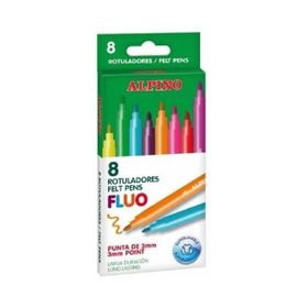 Alpino Ar-1005 8 Renk Neon Keçeli Kalem