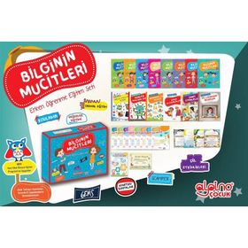 Alpino Çocuk Bilginin Mucitleri Erken Öğrenme Eğitim Seti - Kolektif