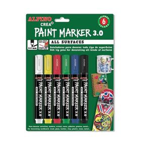 Alpino Crea Paint 6'lı Marker