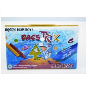 Alpino DA-25 Dacstrix 12'li Üçgen Mum Boya