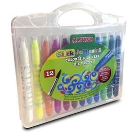 Alpino DC-008296 Çantalı 12'Li Yağlı Pastel Boya