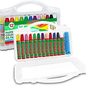 Alpino DC-040001 12'li Plastik Kutu Pastel Boya