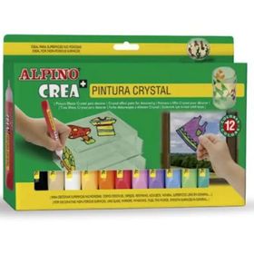 Alpino DE-028 Crea Pintura 12'li Yağlı Crystal Boya