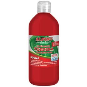 Alpino DM000174 Kırmızı Tempera 500 ml Suluboya