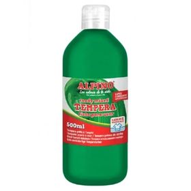 Alpino DM010179 Kapalı Yeşil Tempera 500 ml Sulu Boya