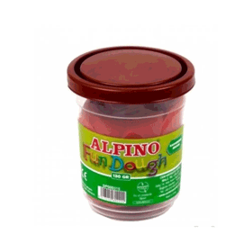 Alpino DP000315 Kahverengi 130 gr Oyun Hamuru