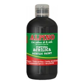 Alpino Dv-000311 250 Akrilik Siyah Boya Şişe