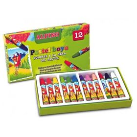 Alpino Karton Kutu 12'li Pastel Boya