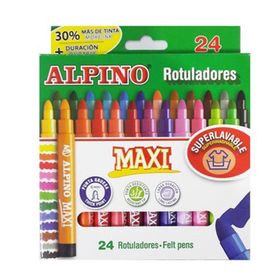 Alpino Maxi 24'lü Jumbo Keçeli Kalem