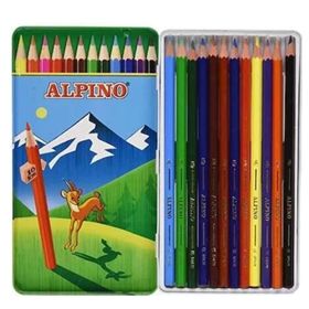Alpino Metal Kutu 12'li Kuru Boya