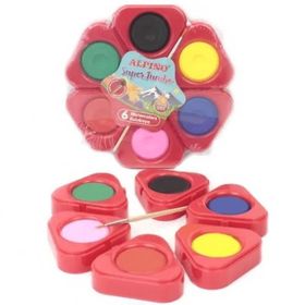 Alpino Süper Jumbo Sulu Boya 6 Renk