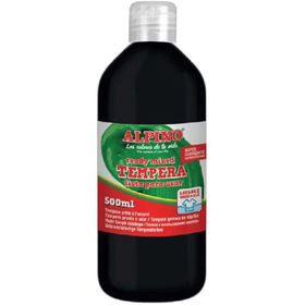 Alpino Tempera Sulu Boya 500 ml. SİYAH